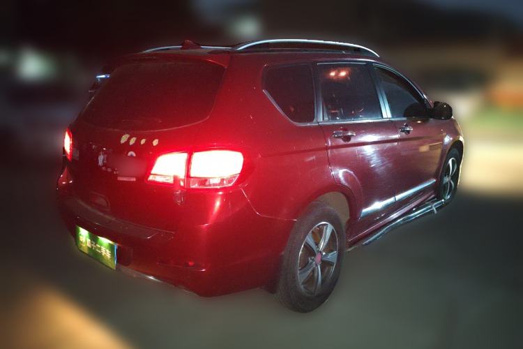 Used Haval H6 2013 Upgraded Model 2.4L Automatic Two-Wheel Drive Prestige Version Rear Right 45 Deg