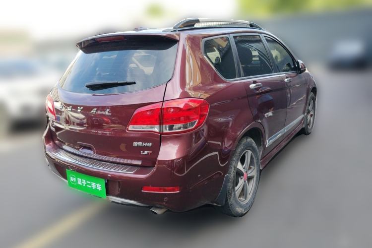 Used Haval H6 2013 Upgraded Model 1.5T Manual Two-Wheel Drive Urban Version Rear Right 45 Deg