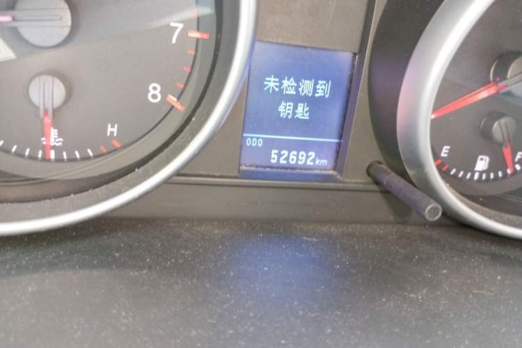 Used Haval H6 2013 Upgraded Model 1.5T Manual Two-Wheel Drive Elite Version Odometer Close Up