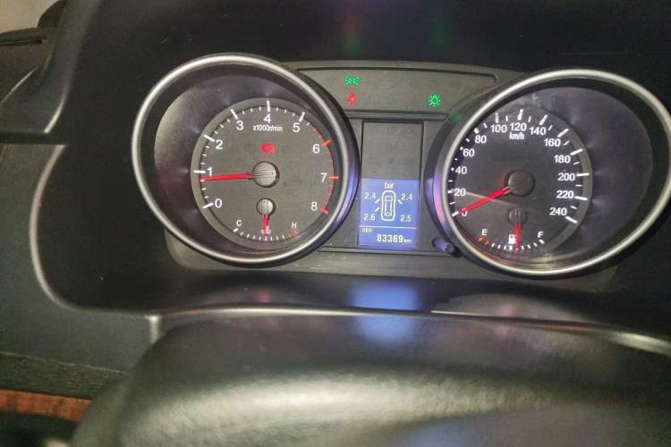 Used Haval H6 2013 Sport Edition 1.5T Manual Two-Wheel Drive Prestige Model Odometer Close Up