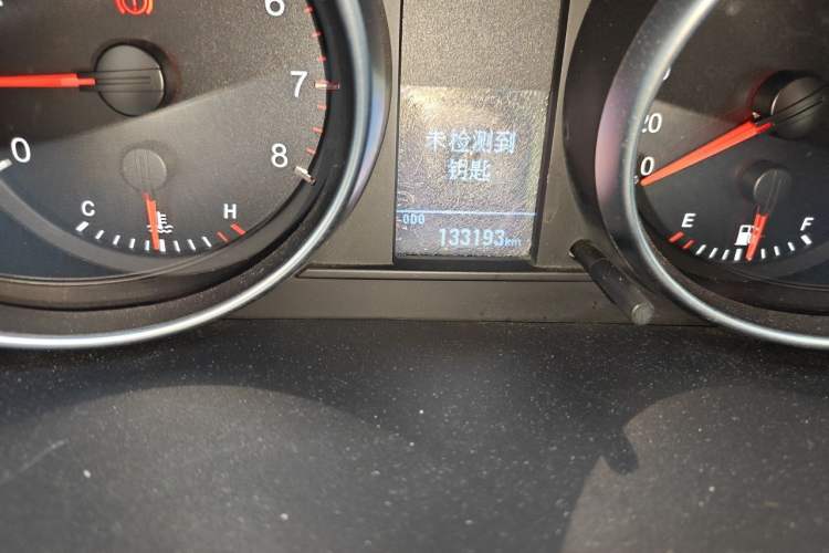 Used Haval H6 2013 Upgraded Model 1.5T Manual Two-Wheel Drive Elite Version Odometer Close Up