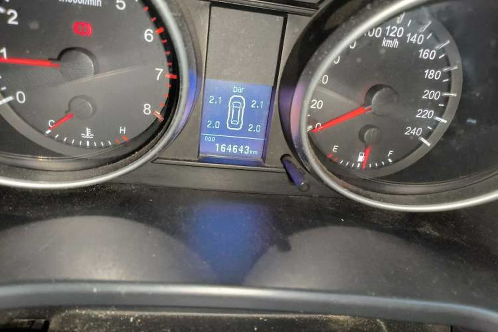 Used Haval H6 2014 Sport Version 1.5T Manual Two-Wheel Drive Elite Edition Odometer Close Up