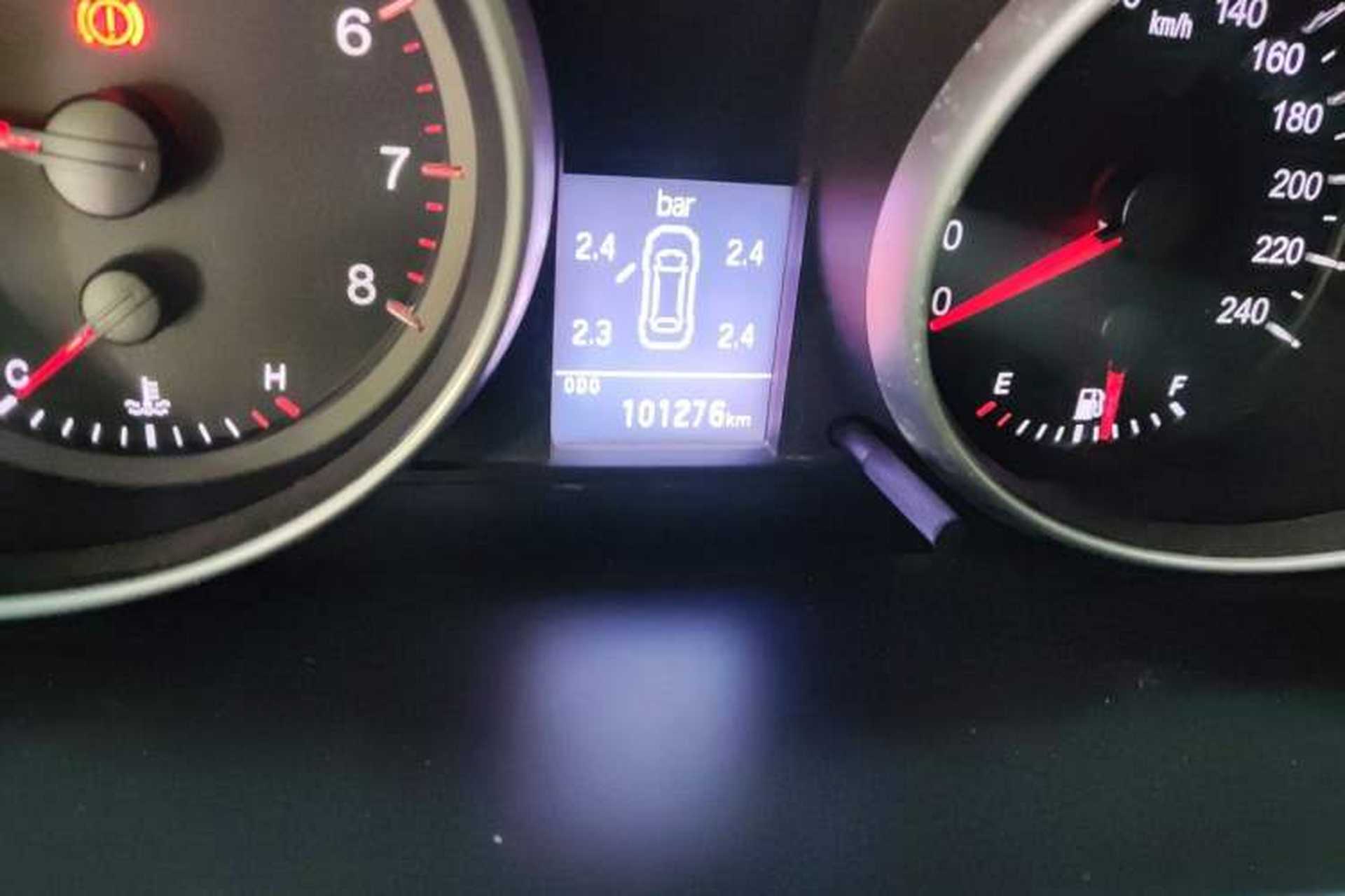 Used Haval H6 2014 Sport Version 1.5T Manual Two-Wheel Drive Elite Edition Odometer Close Up