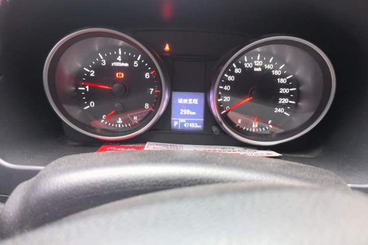 Used Haval H6 2014 Sport Edition 2.4L Automatic Elite Model Odometer Close Up