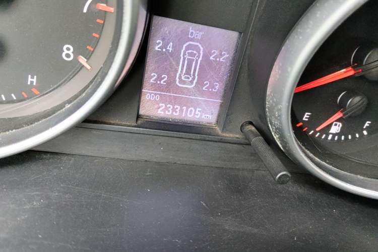 Used Haval H6 2014 Sport Version 1.5T Manual Two-Wheel Drive Elite Edition Odometer Close Up