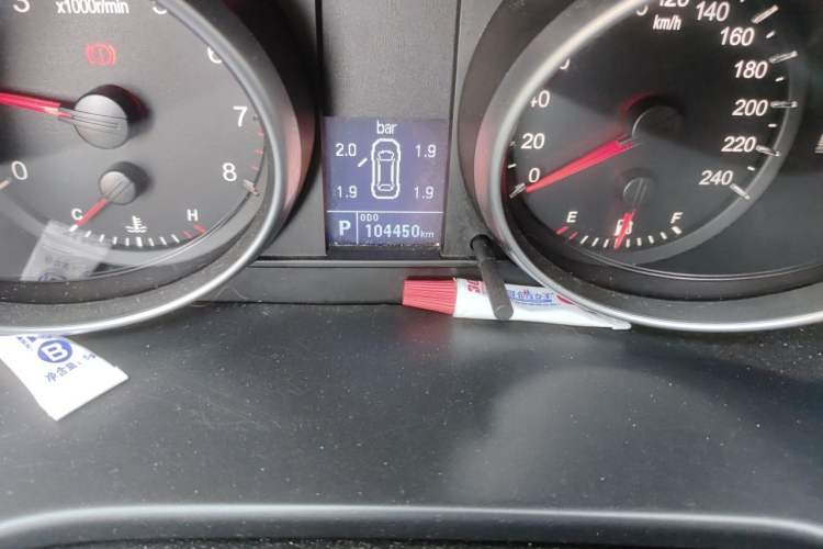 Used Haval H6 2014 Sport Edition 2.4L Automatic Elite Model Odometer Close Up