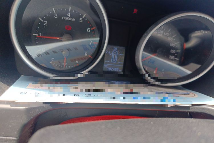 Used Haval H6 2014 Sport Version 1.5T Manual Two-Wheel Drive Elite Edition Odometer Close Up
