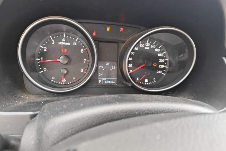 Used Haval H6 2014 Sports Edition 2.4L Automatic Prestige Model Odometer Close Up