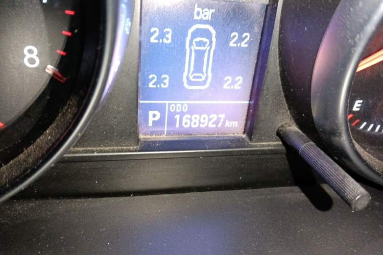 Used Haval H6 2014 Sports Edition 2.4L Automatic Prestige Model Odometer Close Up