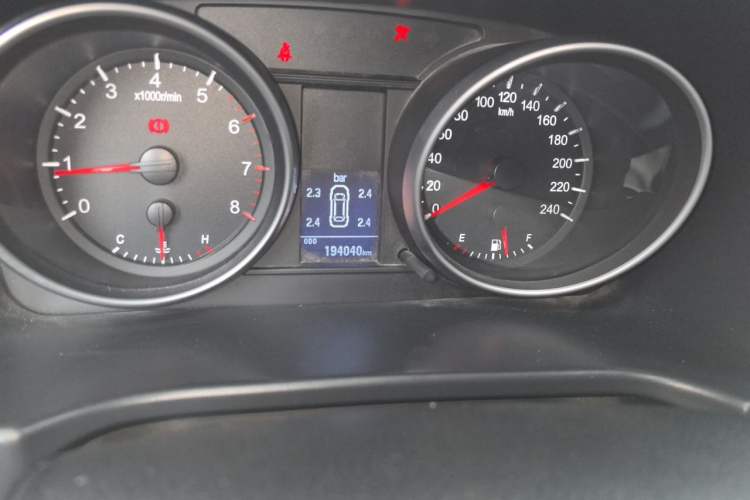 Used Haval H6 2014 Sport Version 1.5T Manual Two-Wheel Drive Elite Edition Odometer Close Up
