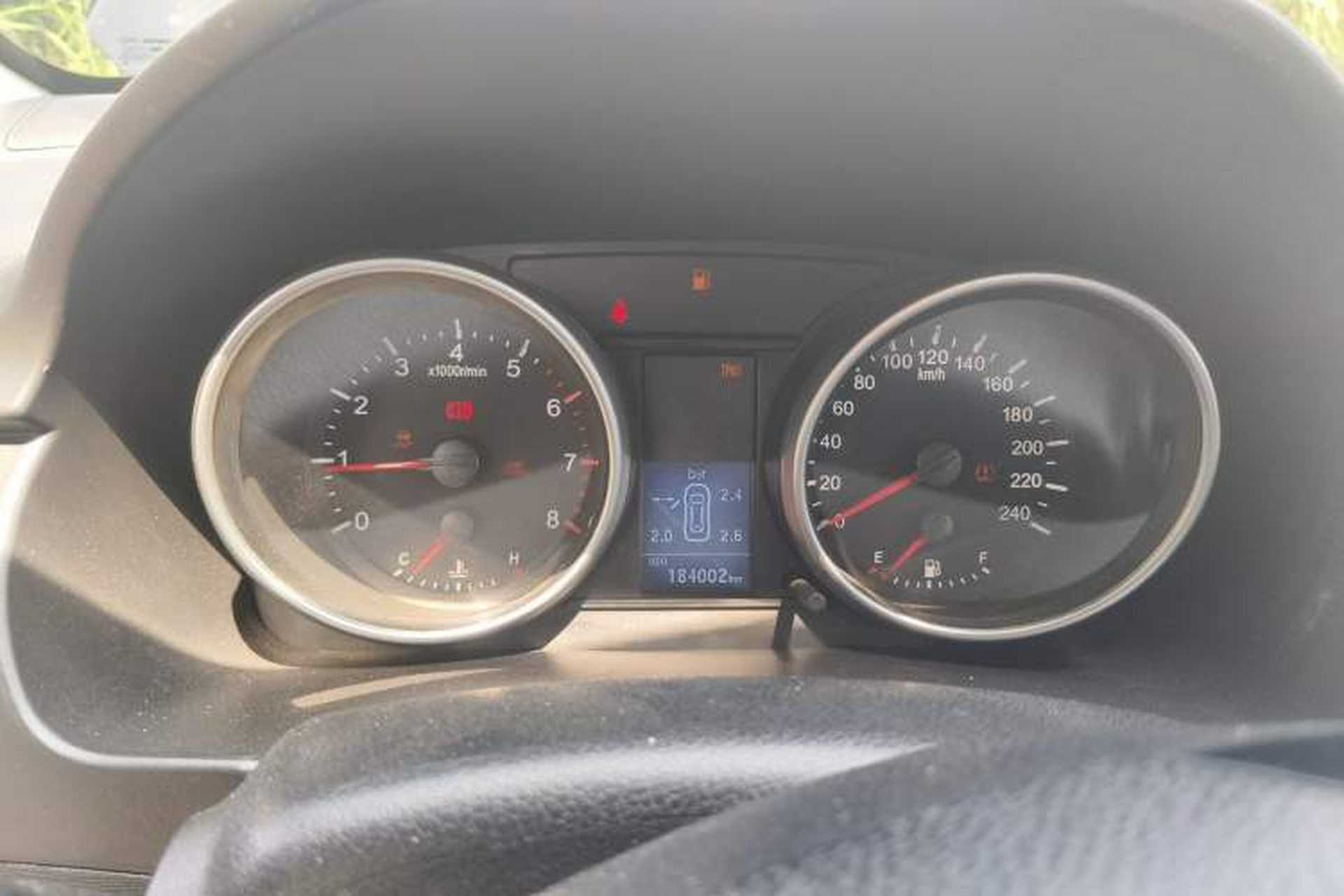 Used Haval H6 2014 Sport Version 1.5T Manual Two-Wheel Drive Elite Edition Odometer Close Up