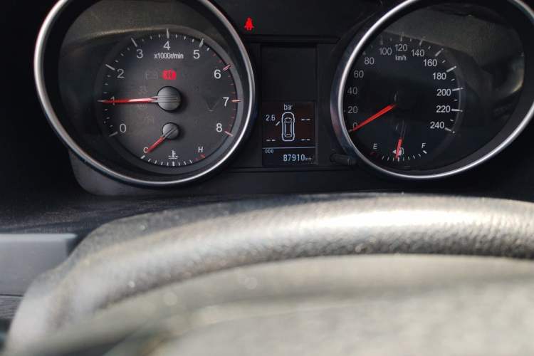 Used Haval H6 2014 Sport Version 1.5T Manual Two-Wheel Drive Elite Edition Odometer Close Up