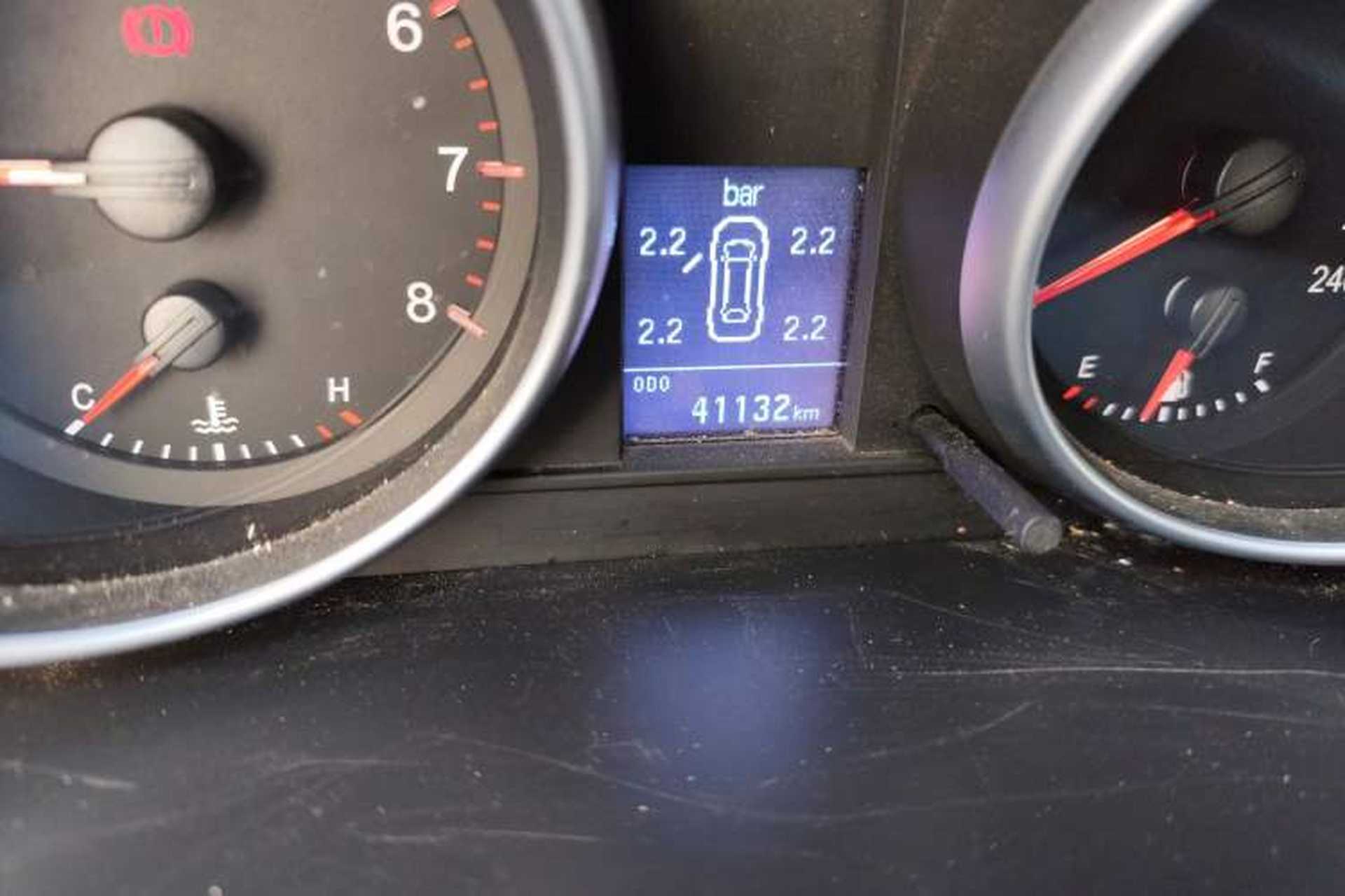 Used Haval H6 2014 Sport Version 1.5T Manual Two-Wheel Drive Elite Edition Odometer Close Up