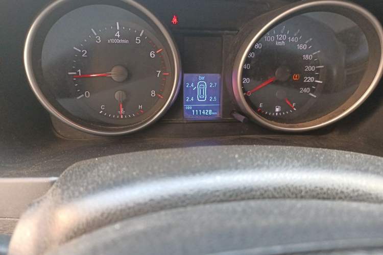 Used Haval H6 2014 Sport Version 1.5T Manual Two-Wheel Drive Elite Edition Odometer Close Up