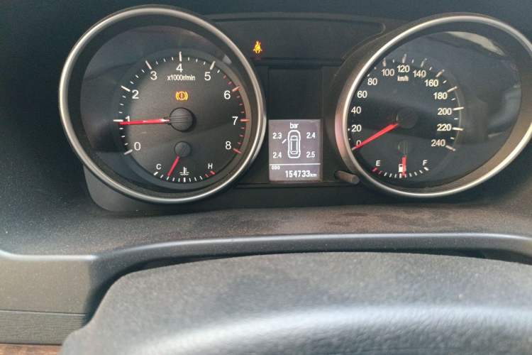 Used Haval H6 2014 Sport Version 1.5T Manual Two-Wheel Drive Elite Edition Odometer Close Up