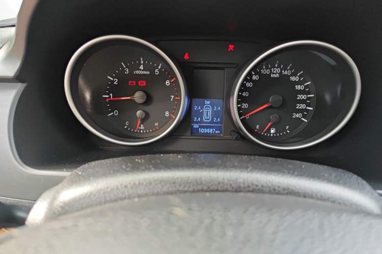 Used Haval H6 2014 Sport Version 1.5T Manual Two-Wheel Drive Elite Edition Odometer Close Up