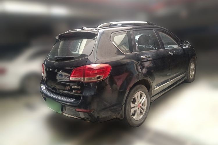Used Haval H6 2014 Upgraded Model 2.0T Diesel Manual Two-Wheel Drive Urban Version Rear Right 45 Deg