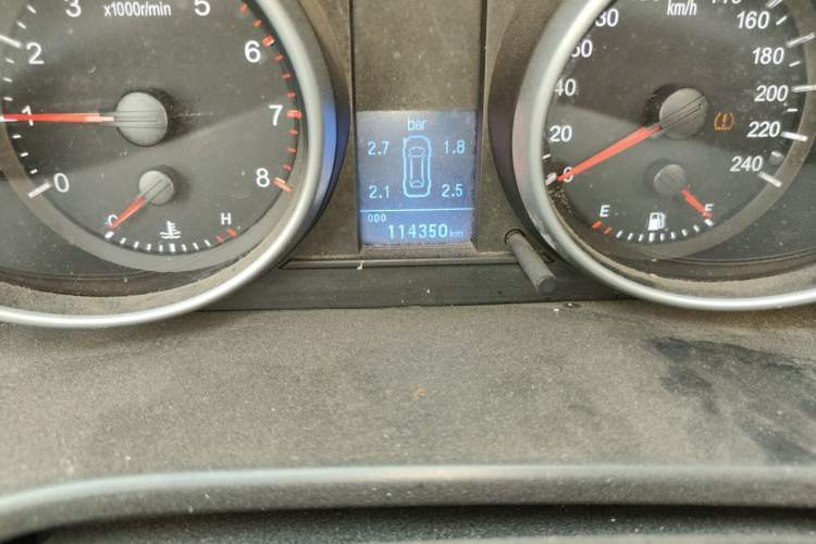 Used Haval H6 2014 Sport Version 1.5T Manual Two-Wheel Drive Elite Edition Odometer Close Up