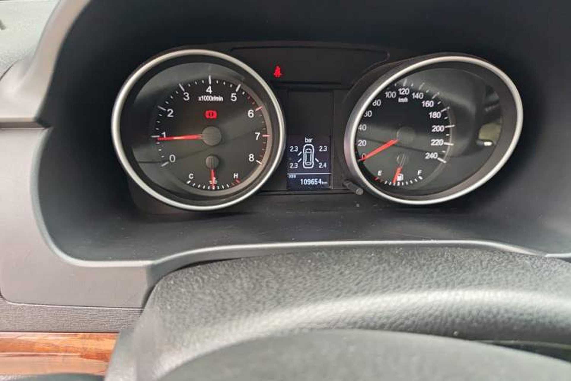 Used Haval H6 2014 Sport Edition 1.5T Manual 4x4 Elite Model Odometer Close Up