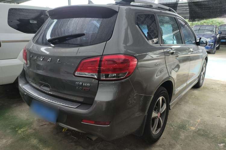 Used Haval H6 2014 Upgraded Model 2.0T Diesel Manual Two-Wheel Drive Urban Version Rear Right 45 Deg