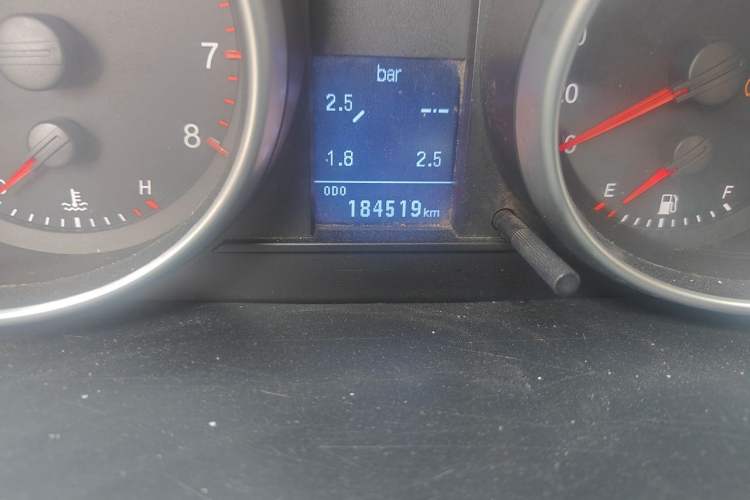 Used Haval H6 2014 Sport Version 1.5T Manual Two-Wheel Drive Elite Edition Odometer Close Up