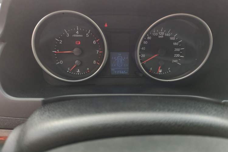 Used Haval H6 2014 Sport Version 1.5T Manual Two-Wheel Drive Elite Edition Odometer Close Up