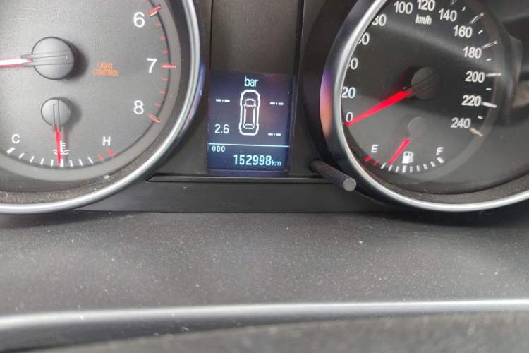Used Haval H6 2014 Sport Version 1.5T Manual Two-Wheel Drive Elite Edition Odometer Close Up