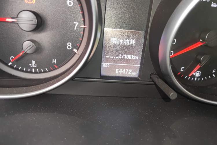Used Haval H6 2014 Sport Version 1.5T Manual Two-Wheel Drive Elite Edition Odometer Close Up