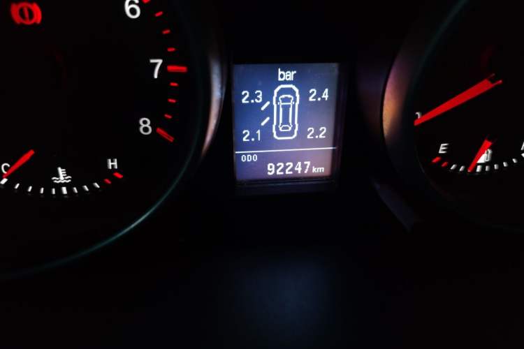 Used Haval H6 2014 Sport Version 1.5T Manual Two-Wheel Drive Elite Edition Odometer Close Up