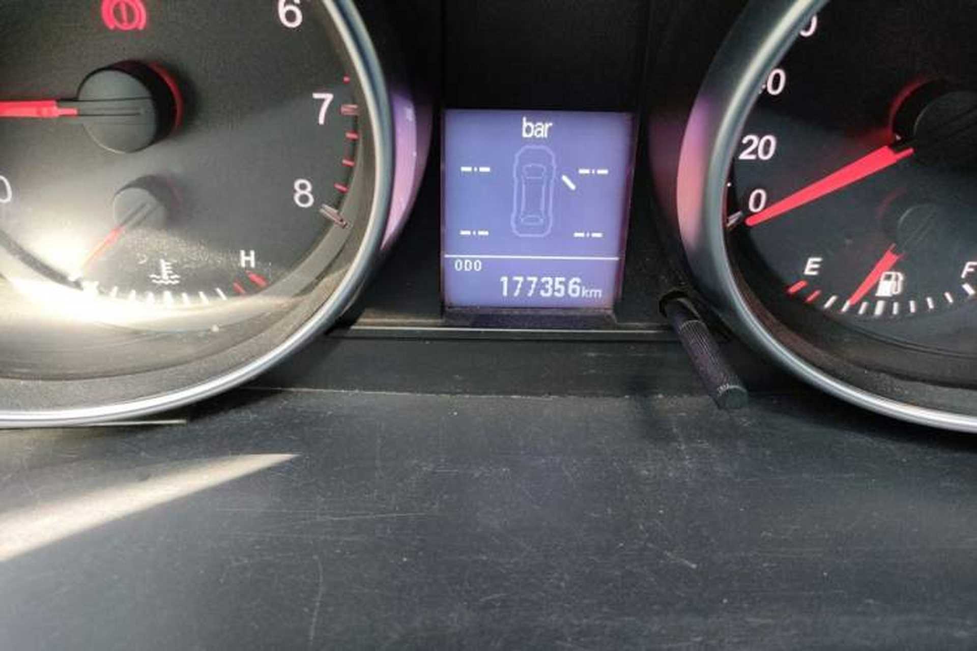 Used Haval H6 2014 Sport Version 1.5T Manual Two-Wheel Drive Elite Edition Odometer Close Up