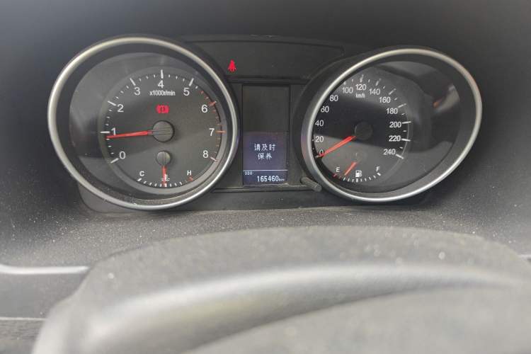 Used Haval H6 2014 Sport Version 1.5T Manual Two-Wheel Drive Elite Edition Odometer Close Up