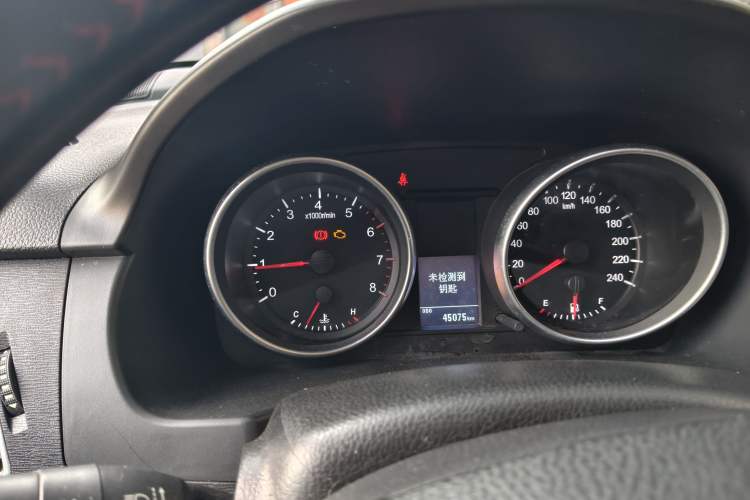 Used Haval H6 2014 Sport Version 1.5T Manual Two-Wheel Drive Elite Edition Odometer Close Up