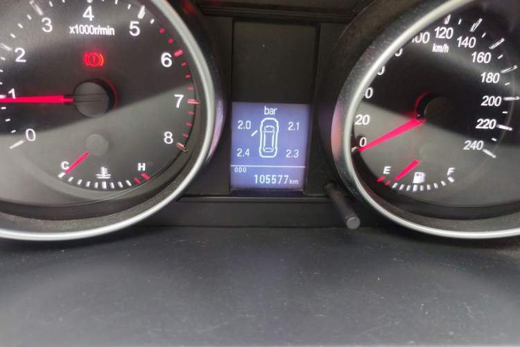 Used Haval H6 2014 Sport Version 1.5T Manual Two-Wheel Drive Elite Edition Odometer Close Up
