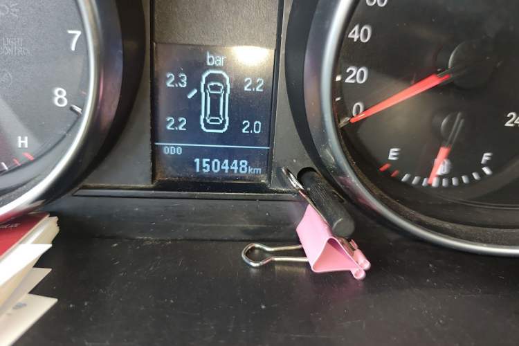 Used Haval H6 2014 Sport Version 1.5T Manual Two-Wheel Drive Elite Edition Odometer Close Up