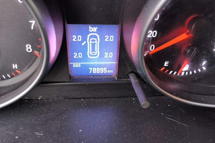 Used Haval H6 2014 Sport Version 1.5T Manual Two-Wheel Drive Elite Edition Odometer Close Up
