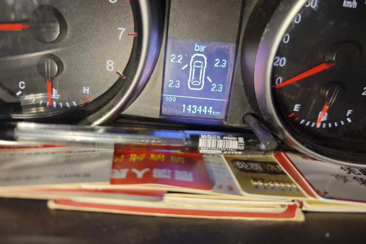 Used Haval H6 2014 Sport Version 1.5T Manual Two-Wheel Drive Elite Edition Odometer Close Up