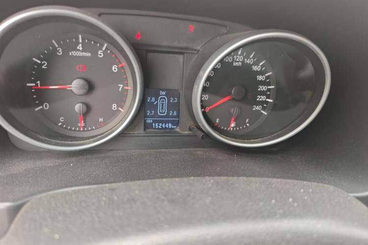 Used Haval H6 2014 Sport Version 1.5T Manual Two-Wheel Drive Elite Edition Odometer Close Up