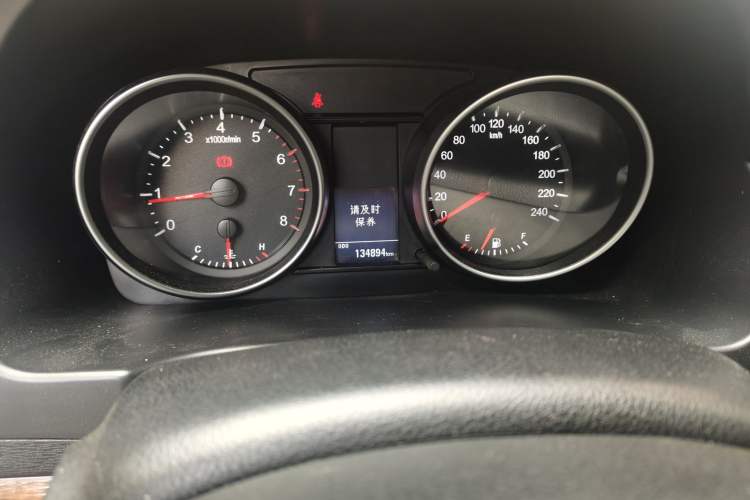 Used Haval H6 2014 Sport Version 1.5T Manual Two-Wheel Drive Elite Edition Odometer Close Up
