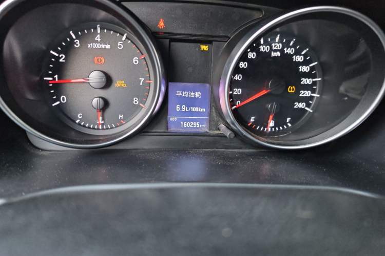 Used Haval H6 2014 Sport Version 1.5T Manual Two-Wheel Drive Elite Edition Odometer Close Up