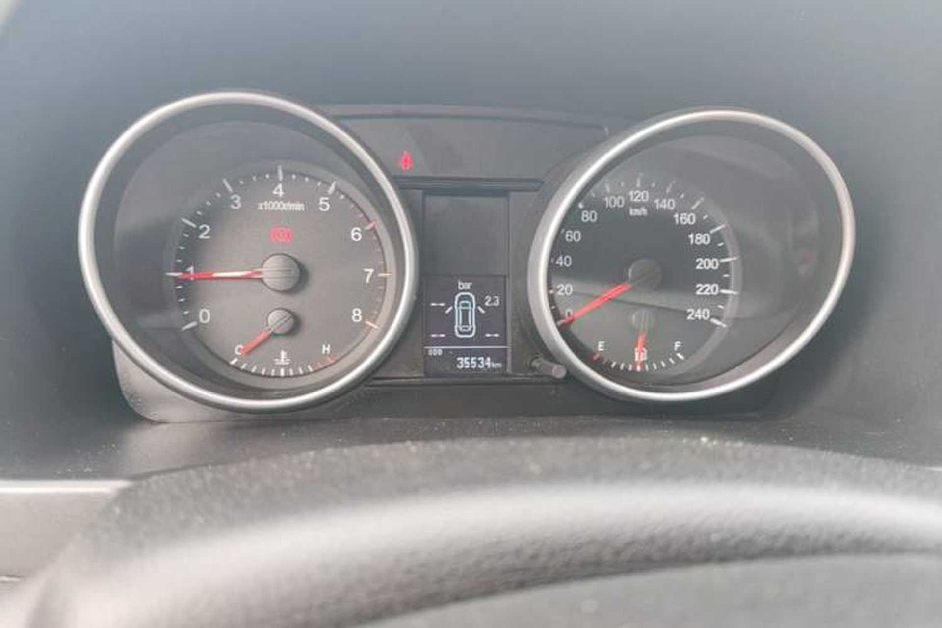 Used Haval H6 2014 Sport Version 1.5T Manual Two-Wheel Drive Elite Edition Odometer Close Up