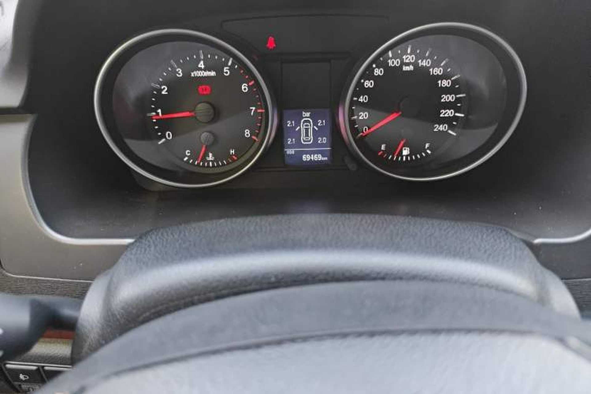 Used Haval H6 2014 Sport Version 1.5T Manual Two-Wheel Drive Elite Edition Odometer Close Up