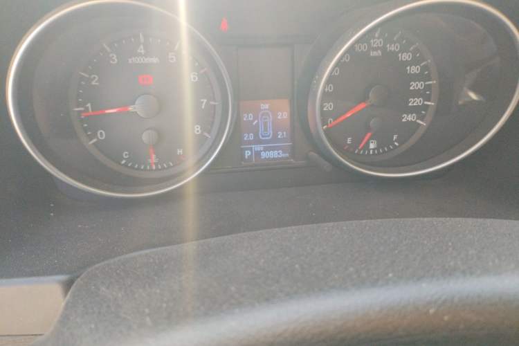 Used Haval H6 2014 Sport Edition 2.4L Automatic Elite Model Odometer Close Up