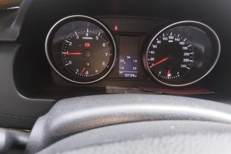 Used Haval H6 2014 Sport Version 1.5T Manual Two-Wheel Drive Elite Edition Odometer Close Up