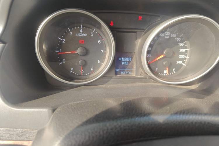 Used Haval H6 2014 Sport Version 1.5T Manual Two-Wheel Drive Elite Edition Odometer Close Up