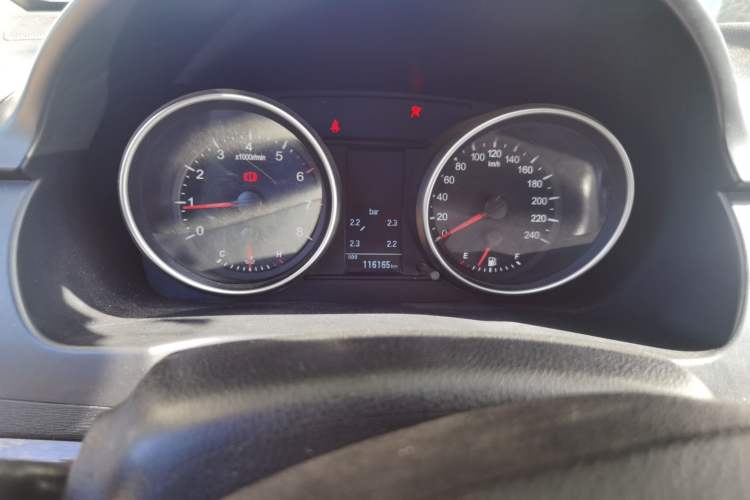 Used Haval H6 2014 Sport Version 1.5T Manual Two-Wheel Drive Elite Edition Odometer Close Up