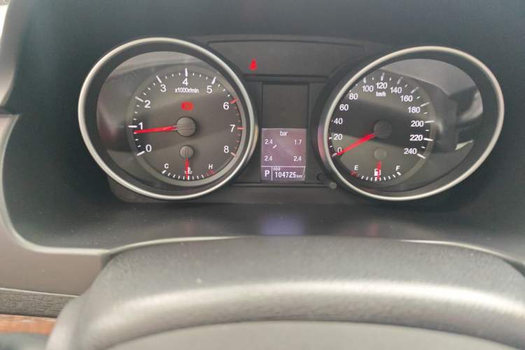 Used Haval H6 2014 Sports Edition 2.4L Automatic Prestige Model Odometer Close Up