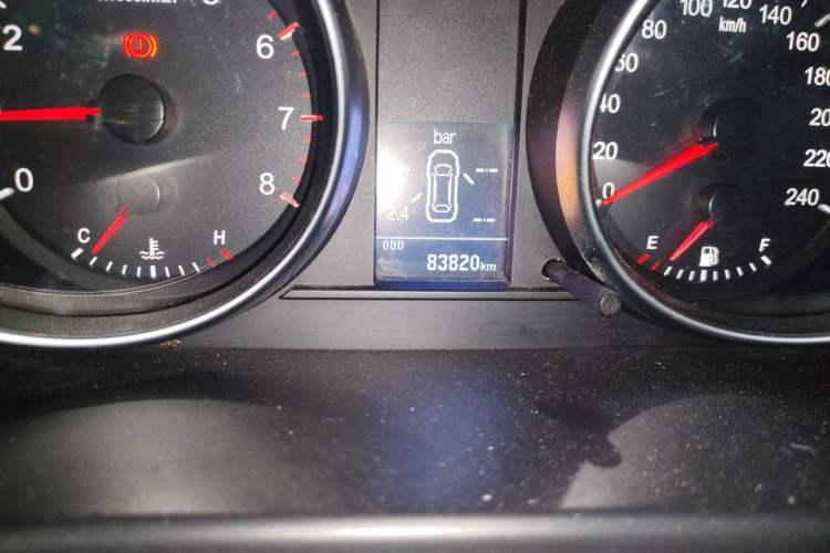 Used Haval H6 2014 Sport Version 1.5T Manual Two-Wheel Drive Elite Edition Odometer Close Up