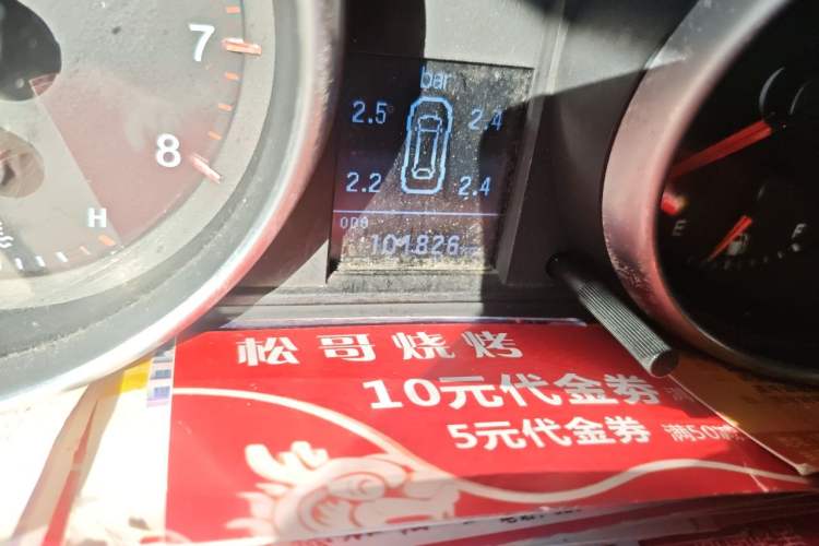 Used Haval H6 2014 Sport Version 1.5T Manual Two-Wheel Drive Elite Edition Odometer Close Up