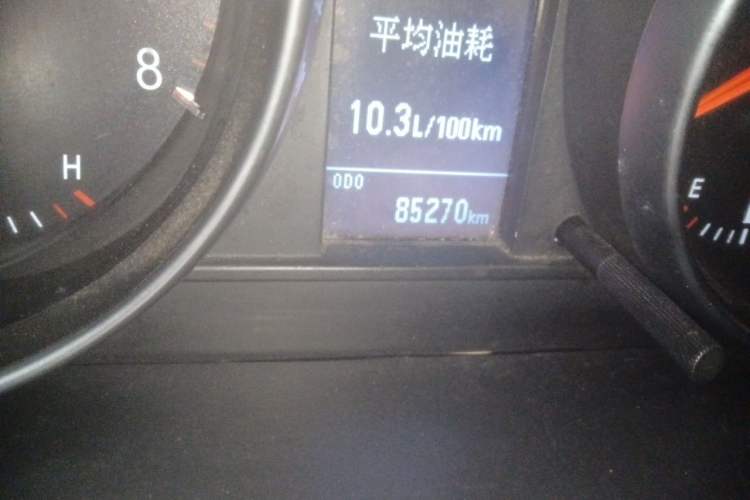 Used Haval H6 2014 Sport Version 1.5T Manual Two-Wheel Drive Elite Edition Odometer Close Up