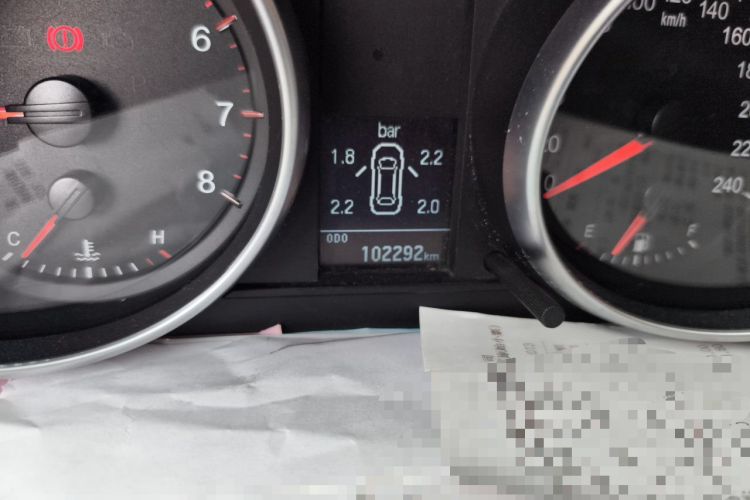 Used Haval H6 2014 Sport Version 1.5T Manual Two-Wheel Drive Elite Edition Odometer Close Up